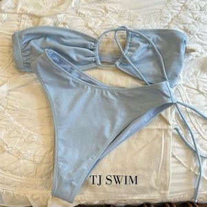 Tj swim Harper suit ice blue